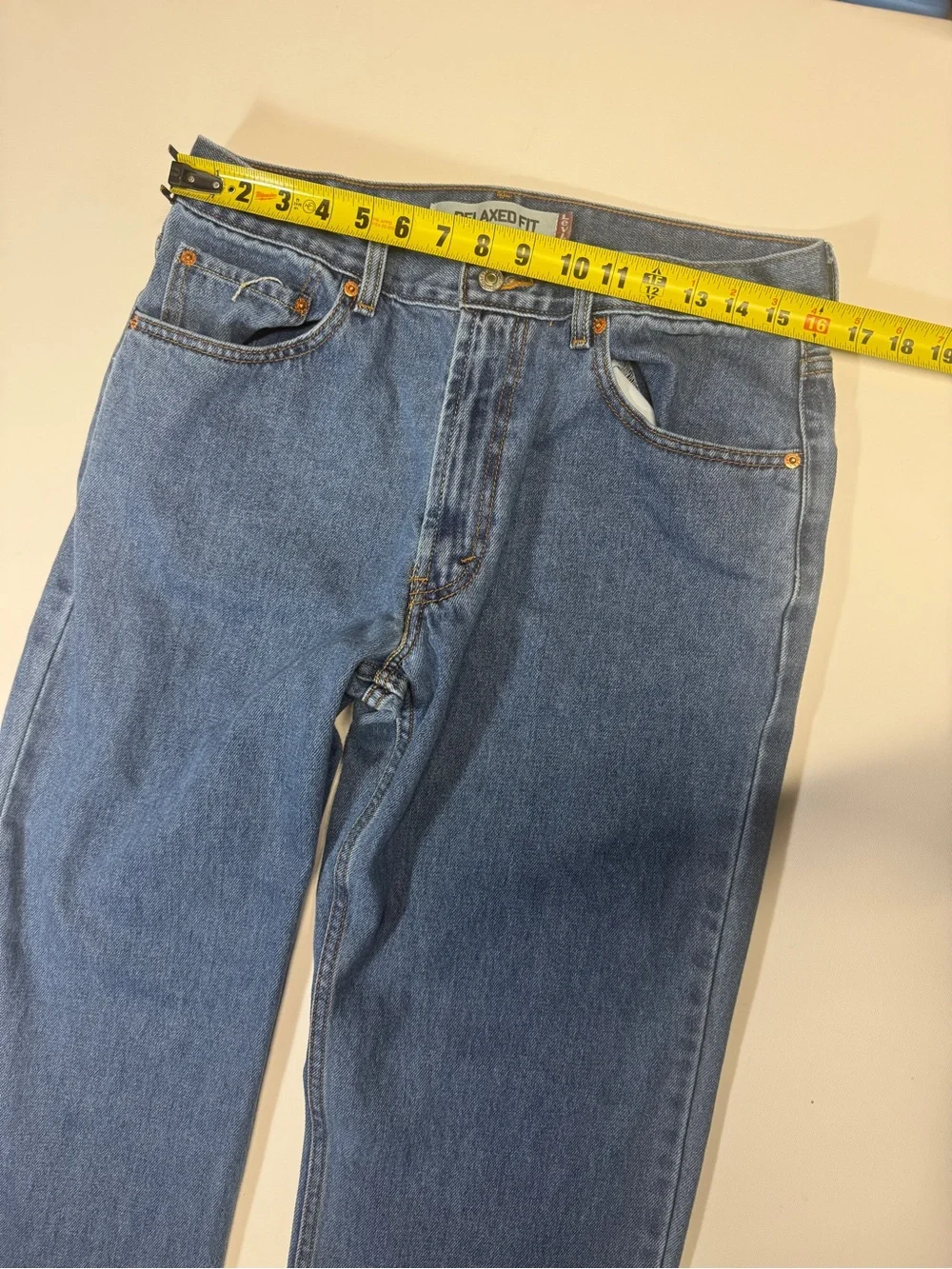 Levi's Men’s Straight Jeans in Medium Blue‎ Denim
